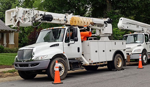 United Transmission Utility Truck