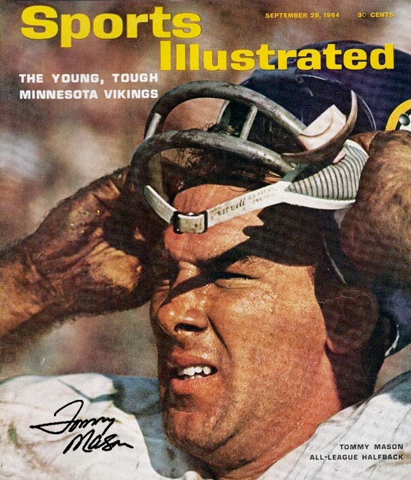 Sports Illustrated Cover Tommy Mason
