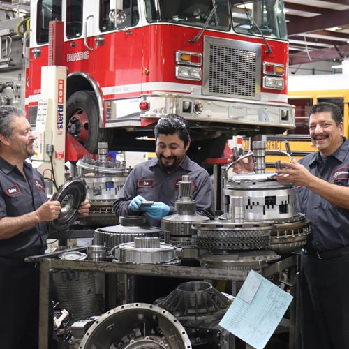 UTX Technicians Remanufacturing Transmissions